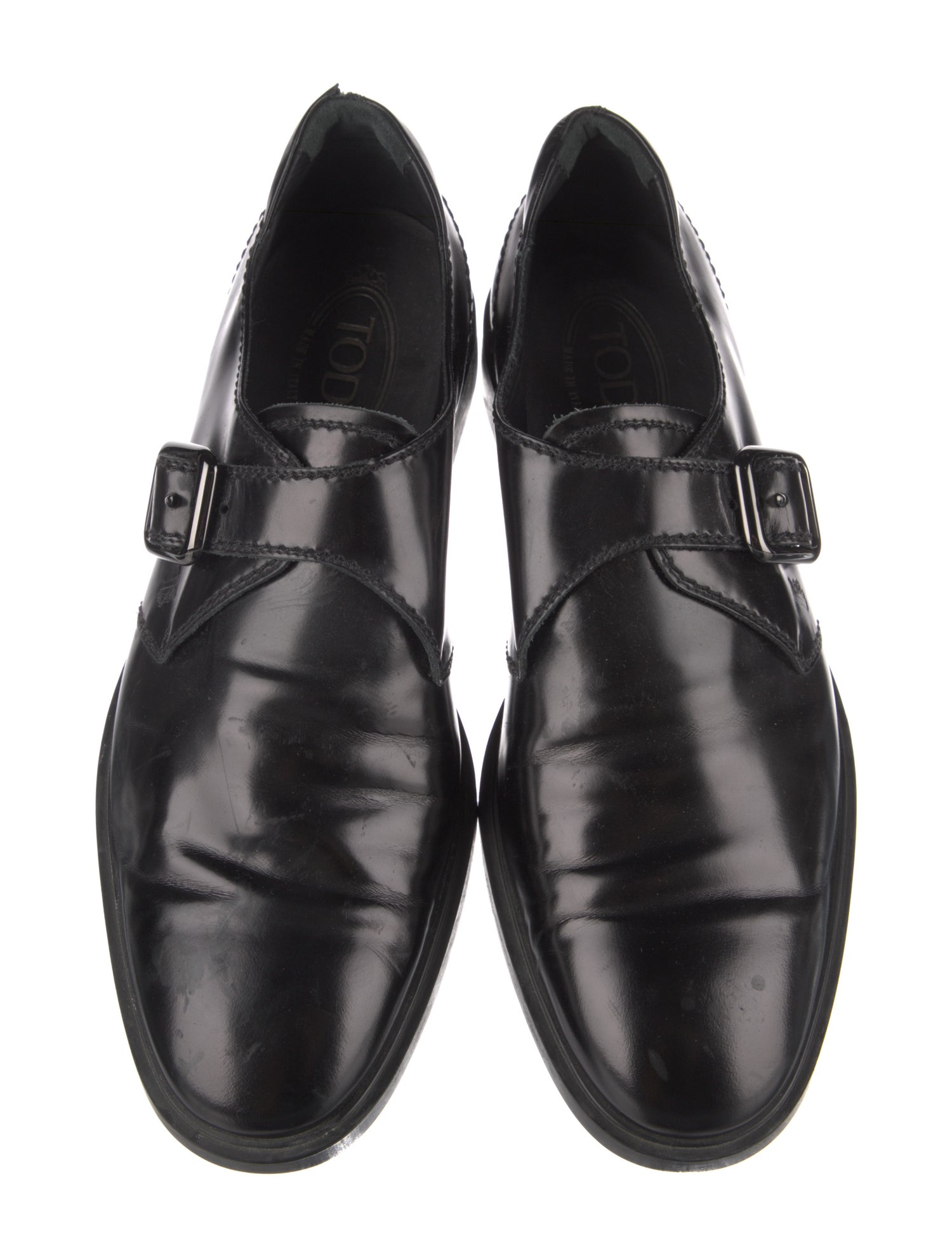 Tod's Leather Monk Straps